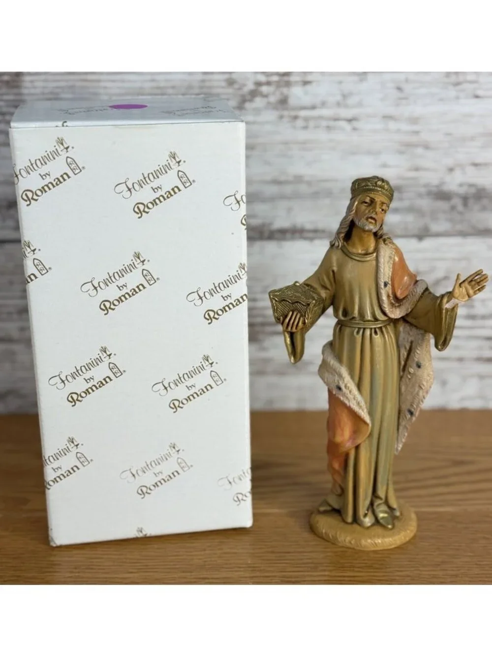 Vintage 1983 Fontanini MELCHIOR Nativity Wiseman 7.5